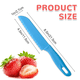 thumbnail image 2 of QttvbTna Juego de 5 cuchillos de cocina de plástico para niños, cuchillos de cocina reutilizables con cortador arrugado, cuchillos de cocina para niños, cuchillos para hornear para niños, cuchillos, 2 of 7