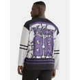 thumbnail image 3 of Marvel Venom Men's & Big Men's Graphic Hockey Jersey with Long Sleeves, Sizes XS-3XL, 3 of 5
