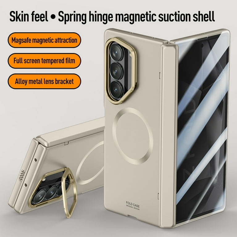 【Design Skin】Galaxy Z Fold 6 Phoenix Bumper Magsafe Case for Samsung Galaxy Z Fold 6 Case, Support Magsafe, Full
