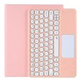 thumbnail image 1 of Bluetooth Keyboard Touchpad Leather Tablet Stand Cover Shell Case for iPad Air 11 (2024) / Air (2020, 1 of 5