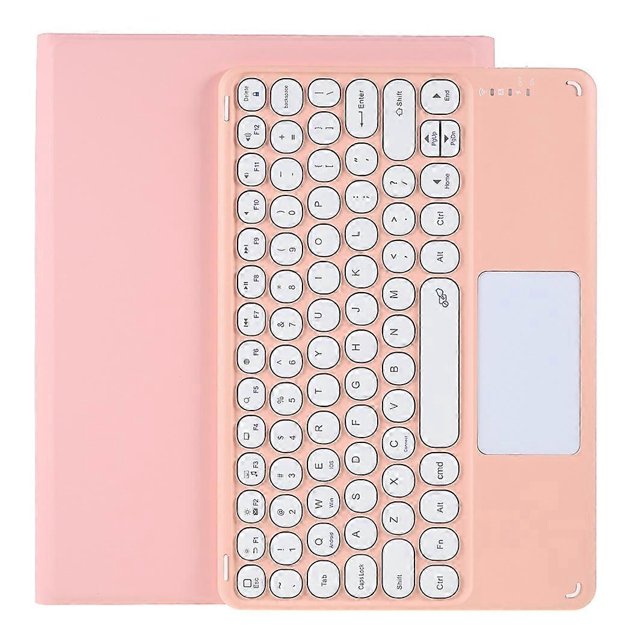 Bluetooth Keyboard Touchpad Leather Tablet Stand Cover Shell Case for iPad Air 11 (2024) / Air (2020