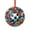 style-1, variant on A Squirrel with A Santa Hat Drinking Crystal Glass Ornament Gifts for Women Squirrel in Winter Wildlife Christmas Tree Glass Ornament