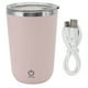 thumbnail image 1 of Vaso mezclador eléctrico USB de 350 ml, a prueba de fugas, taza agitadora automática, taza de café con agitación automática, color rosa, 1 of 15