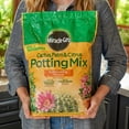 thumbnail image 3 of Miracle-Gro Cactus, Palm and Citrus Potting Mix, For Potted Plants, 8 qt., 2-Pack, 3 of 11