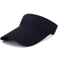 thumbnail image 1 of LinYooLi Summer Breathable Air Sun Hats Men Women Adjustable Visor UV Protection Top Empty Solid Sports Tennis Golf Running Sunscreen Cap, 1 of 6