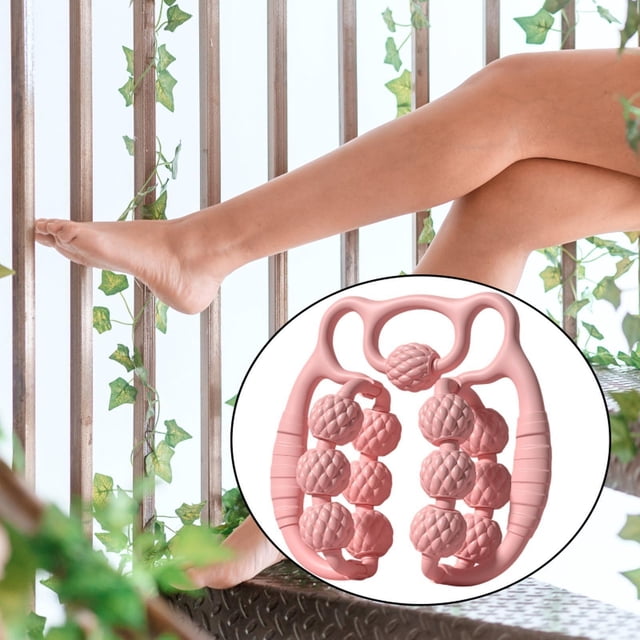 Rollador de para piernas Relajación muscular Herramienta de Hommedle de piernas para equipos de culturismo interno físico Familia rosa