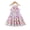 Floral, variant on 7Y Little Girls Dress 8 Years Girls Sleeveless Dress Flower Print Big Girls Summer Halter Floral Dress Pink