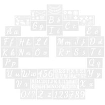 Reusable English Alphabet Template Light Weight Stencils