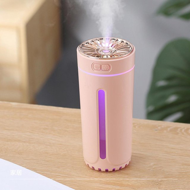 Humidificador ultrasónico Soledad para dormitorio Rosa