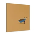 thumbnail image 2 of Wheelbarrow on White - Canvas, 2 of 10