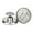 Silver Classic, variant on 3x 17mm Replacement Jean Buttons, No Sew Instant Button Detachable Pants Button English