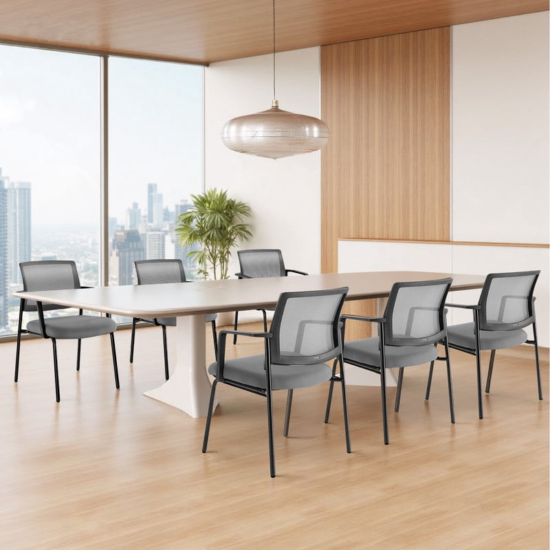 Beddle Executive Office Guest Chair,Upholstered Desk Chair with Lumbar Support and Padded Armrest, Perfect for Conference Rooms, Reception Areas, and Waiting Rooms.