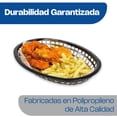 thumbnail image 2 of 12 Canastas de Plástico Ovalada para Centro de Mesa Caledonia CAMESO-N Color Negro, 2 of 7