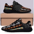 thumbnail image 3 of Native American flag Pride Shoes Sneakers for Women Men Black Size 10.5, 3 of 7