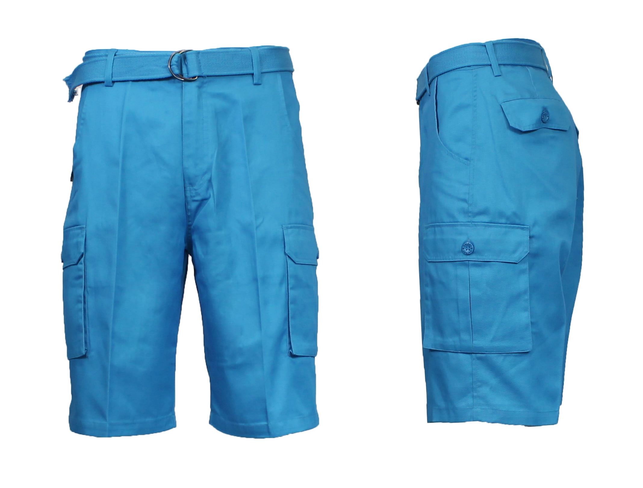 Men's Belted Cargo Shorts