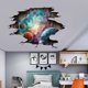 thumbnail image 2 of Adhesivos de pared y techo 3D Broken Cosmic Galaxy Planet, 50 x 70 cm, 2 of 3