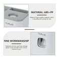 thumbnail image 4 of MasteelfCA 1 Ensemble de Support Mural pour Brosse à Dents (Blanc), 4 of 7