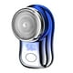 thumbnail image 1 of Mini recortadora de barba de precisión para hombres, máquina de afeitar de barba con pantalla digital inteligente azul degradado, 1 of 9