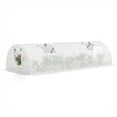 thumbnail image 1 of Outsunny Mini Greenhouse with Mesh Windows, Tunnel Growing Tent, White, 1 of 10