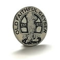 thumbnail image 3 of Perfect Cufflinks Enamel Pin Yellowstone National Park Classic Silver Tie Tack, 3 of 6