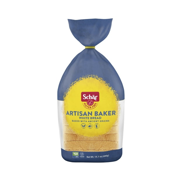Schar Gluten Free Artisan Baker White Bread with Ancient Grains, 14.1