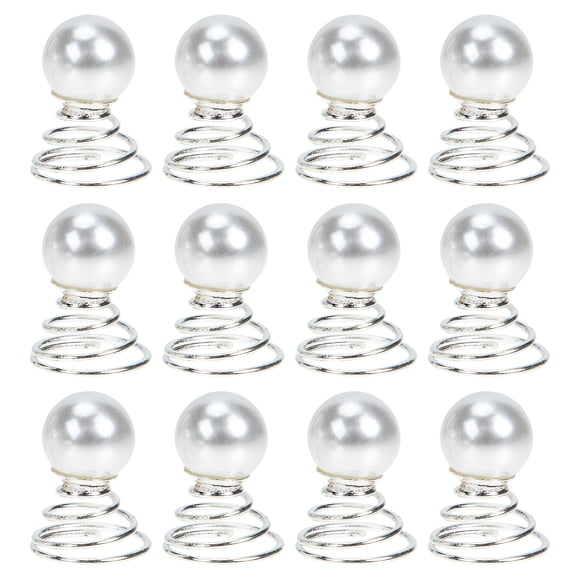 20pcs Spiral Hair Pin Pearl Swirl Hair Clips Braids Hair Spirals Clip for Women