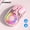 Pink, variant on Wireless Mouse Dual Mode RGB Transparent Esports Bluetooth Mouse Portable PC Esports Laptop Gaming Mice PC Accessories