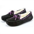 thumbnail image 2 of Ugg Girls Dakota Moccasin Slippers, Raven,13 M US, 2 of 7