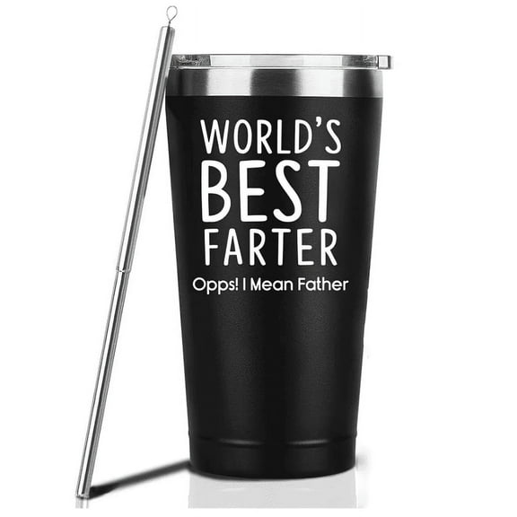 Gifts for Dad - iTi Direct My Favorite Child Gave Me This Cup - Novelty Birthday Gifts for Dad from Daughter Son Kids - Father's Day, Christmas GiftsI for Dad, Parents, Grandpa, Men - Tumbler