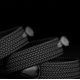 thumbnail image 4 of Cinturón elástico trenzado y elástico unisex de 2 piezas, cinturón de tela elástica para hombres y mujeres, ancho 3,3 cm, hebilla, 4 of 5