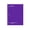 Purple, variant on Staples 1 Subject Notebook College Ruled 8" x 10-1/2" Purple 1484083