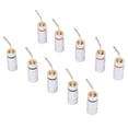 thumbnail image 4 of CONECTOS DE ALAMBRE DE ALTAVOCES, Resistencia a la Corrosión Profesional Conchufe de Plátano de Plátano de color sin Soldadoura codificada 10pcs para amplificador, 4 of 7