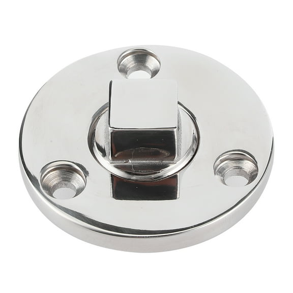 Mgaxyff Qiilu Boat Drain Plug, Stainless Steel 2in Drain Plug Boat Hull Screw Hole Ornament For Marine Boats Yacht Ship