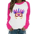 thumbnail image 3 of TaTaai Hoodies Shirts for Women Early Fall Long Sleeve Tops Vintage Graphic Outfits Tops Fashion Pullover Tees Gift, 3 of 6