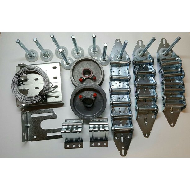 Garage Door Hardware Kit 14 Ga 16x7 Or 18x7 With Quiet Nylon Rollers Walmart Com Garage Door Hardware Kit 14 Ga 16x7 Or 18x7 With Quiet Nylon Rollers Walmart Com