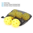 thumbnail image 1 of Pickleball Ball,Environmental Protection PE Yellow Sports Pickleball Ball PE Pickleball Ball Versatile Functionality, 1 of 10