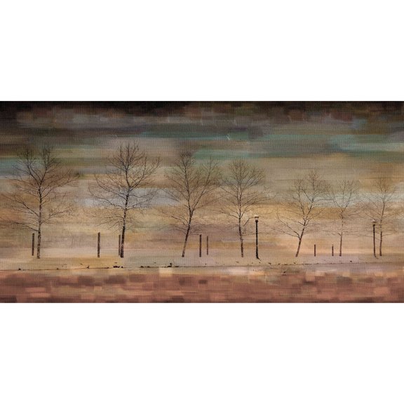 The Woods by Parvez Taj Painting Print on Wrapped Canvas