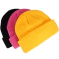 thumbnail image 3 of Miangastore 3 Pcs Bonnets Automne Hiver Tricotés pour Femmes Unisexes Chauds pour Extérieur, 3 of 8