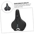 thumbnail image 3 of Bicycle Saddle Extra Wide Seat Gel Comfortable Silica Gel Cushion, 3 of 5