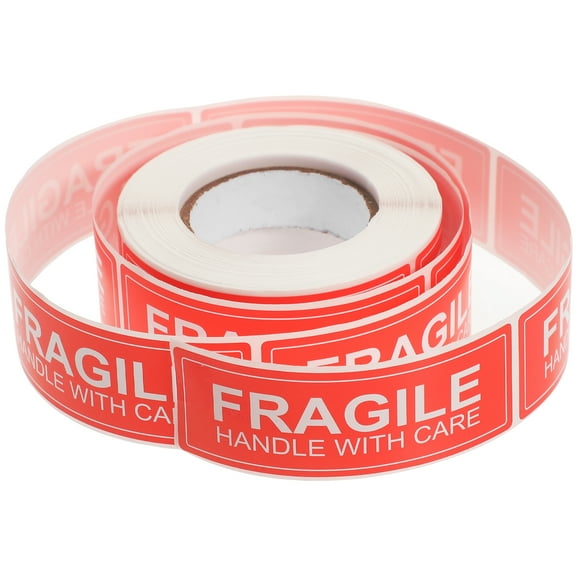 Stickers Self-adhesive Labels Warning Decals Shipping Warning Label Decal Fragile Express Labels Label Rectangle Self-adhesive Coated Paper