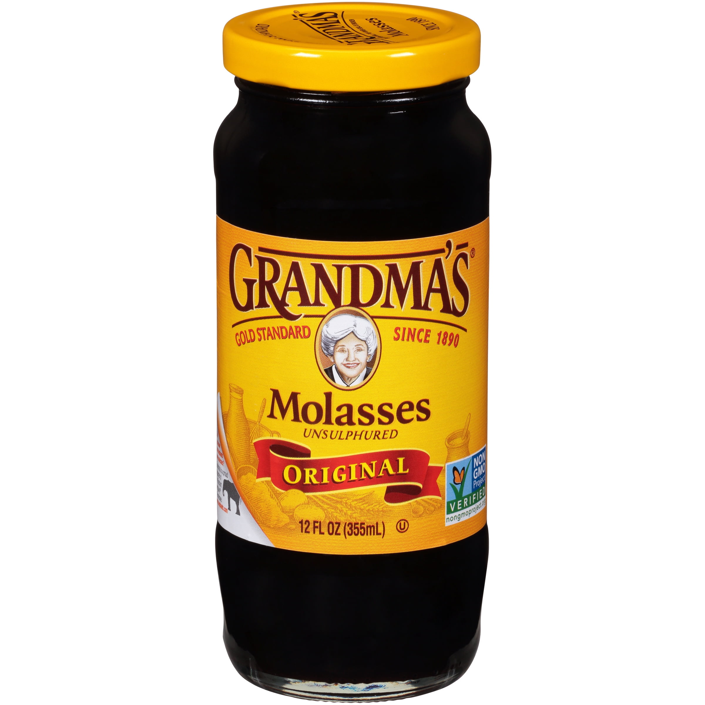 Grandma's® Original Unsulphured Molasses 12 fl. oz. Jar