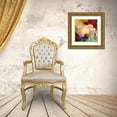 thumbnail image 3 of Stone, Jim 20x20 Gold Ornate Wood Framed with Double Matting Museum Art Print Titled - Floating Flowers I (detail), 3 of 4