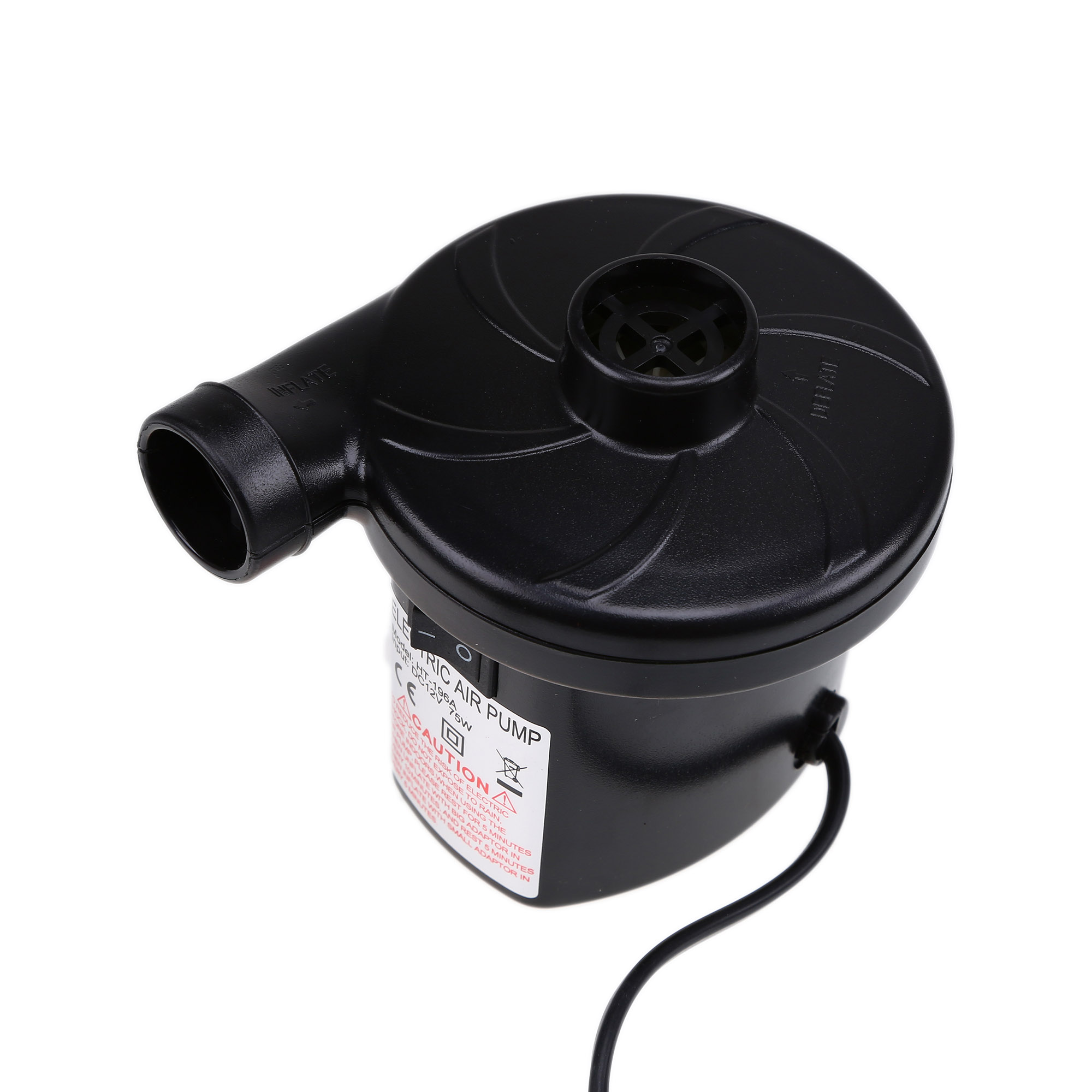 QuickFill Battery Air Pump Floater Inflater Outdoor Camping Hiking