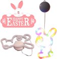 thumbnail image 2 of Interior Cuerda LED Light Conejo Pascua Operados para La Fiesta Del, 2 of 9