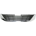 thumbnail image 2 of CAPA For 11-17 Sienna LE w/o Cruise Control Front Grille Assembly Chrome/Black, 2 of 5
