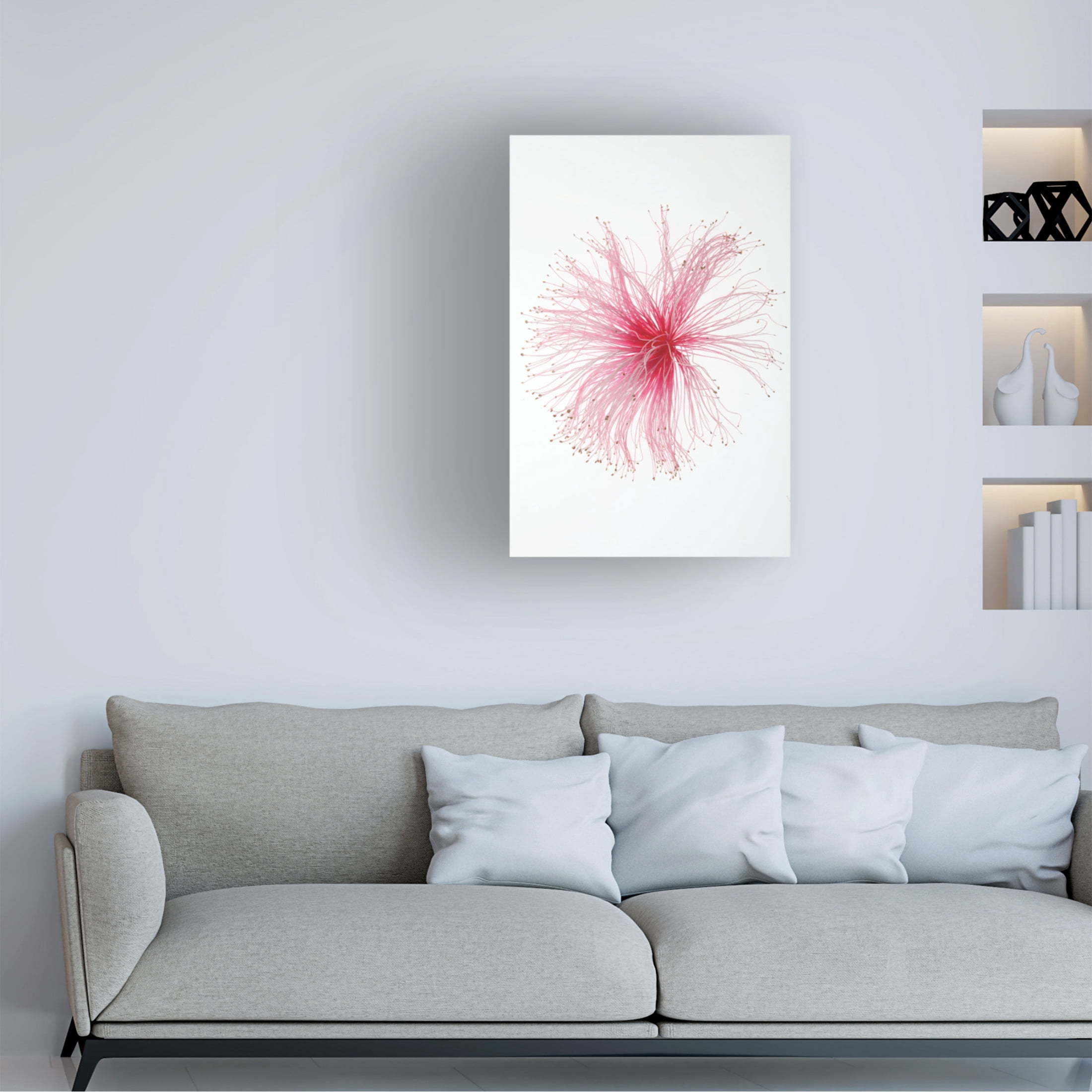 Trademark Fine Art Shot by Clint Botanical Paint Brush Canvas Wall Art