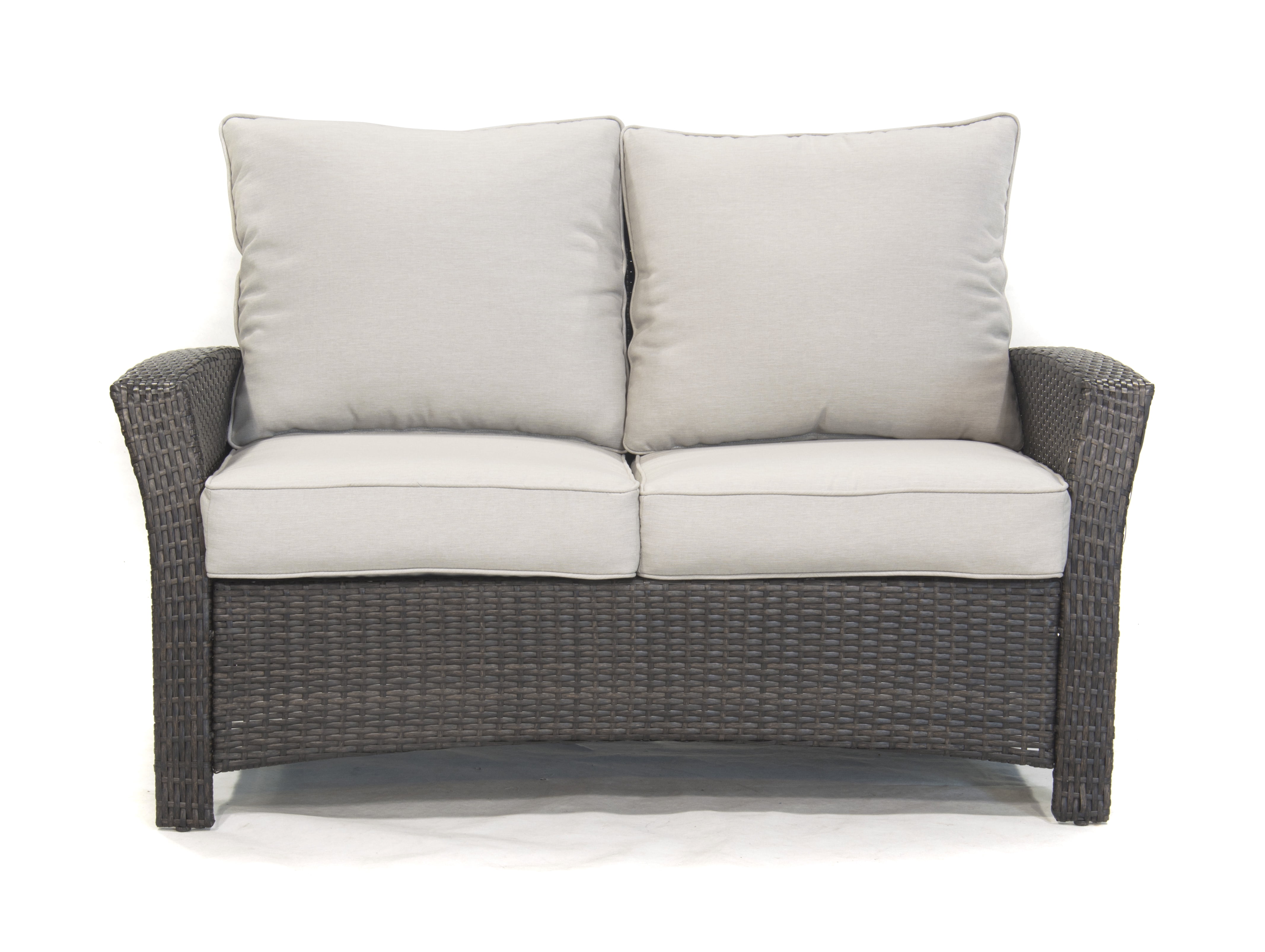 Outdoor Patio Williamsport 4 Pieces Deep Seating Set - with Furniture Cover