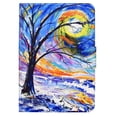 thumbnail image 3 of Folio Case for ipad 10th Generation 2022, PU Leather Folio Smart Stand Full Body Protective Wallet Case with Auto Sleep/Wake Feature for Apple iPad 10th Generation 10.9 Inch 2022,  Watercolor Tree, 3 of 10