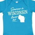 thumbnail image 4 of Inktastic Someone in Wisconsin Loves Me Boys or Girls Baby Bodysuit, 4 of 5