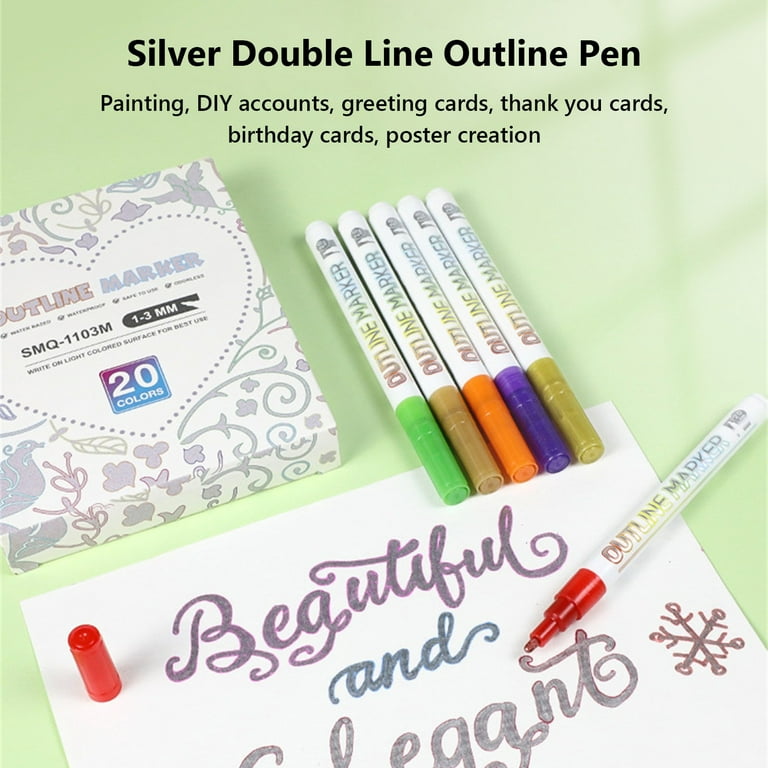 Christmas Clearance! VWRXBZ Marker Pen for Highlight, New Double